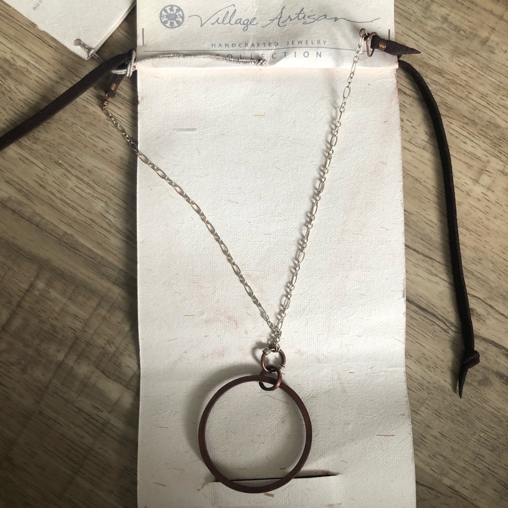 Taamba Hoop Necklace